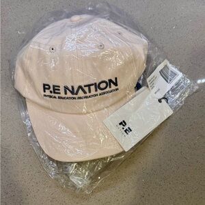 PE Nation Logo Homage Cap in Light Pink Blush New With Tags in Packaging